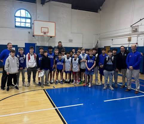 Finn's basketball team