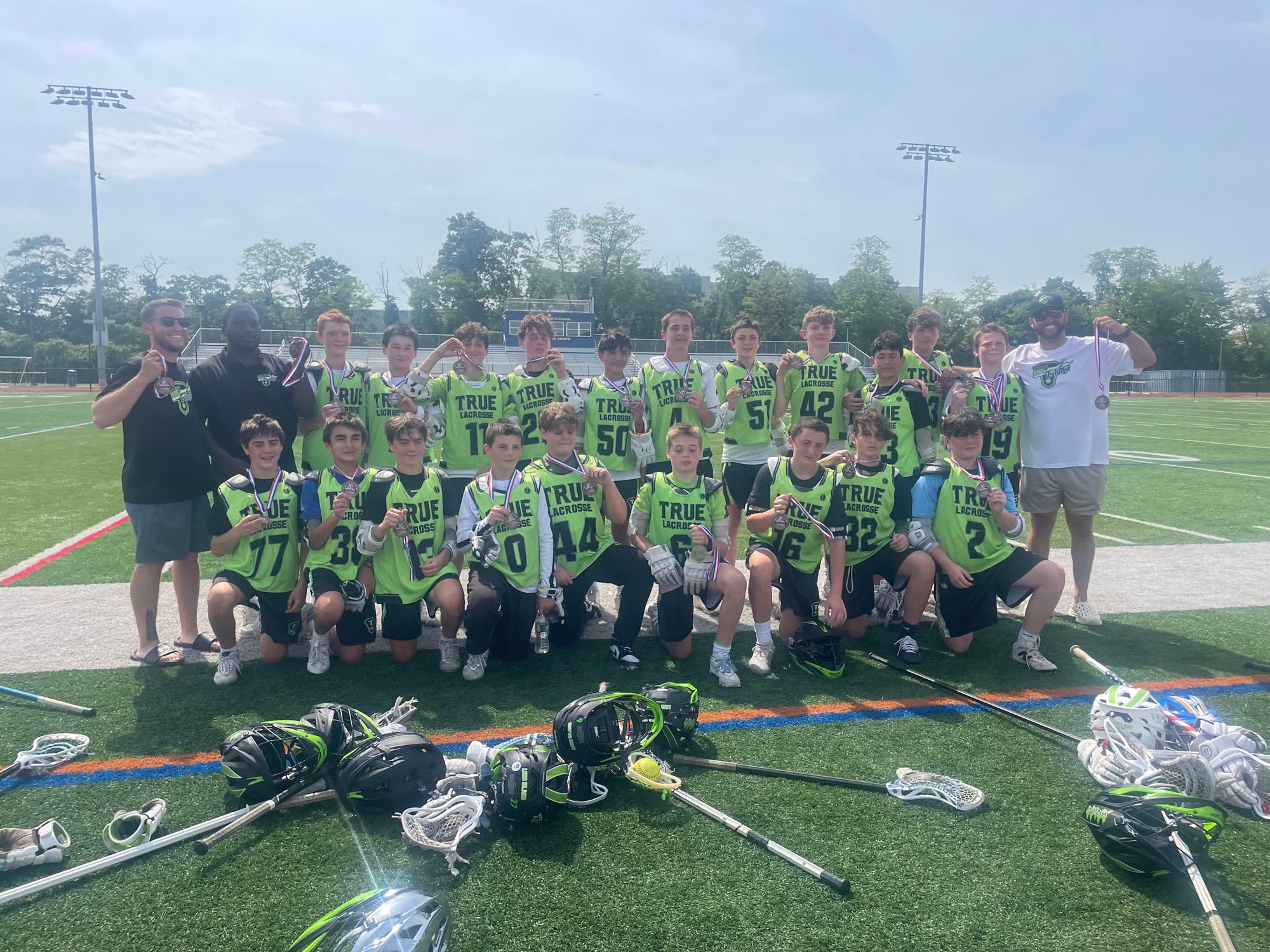 Finn's lacrosse team